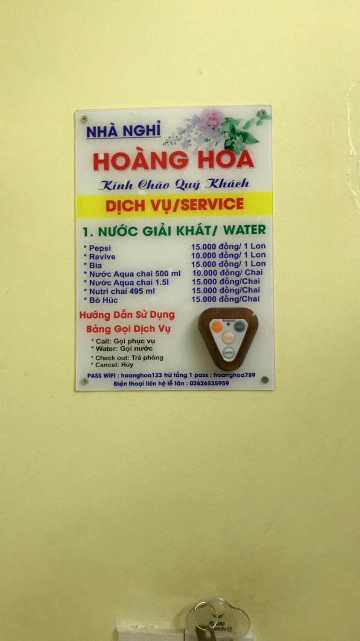 Nhà Nghỉ Hoàng Hoa Buôn Ma Thuột Esterno foto